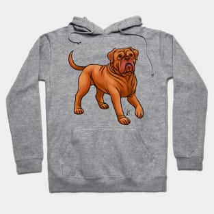 Dog - Dogue du Bordeaux - Mahogany Hoodie